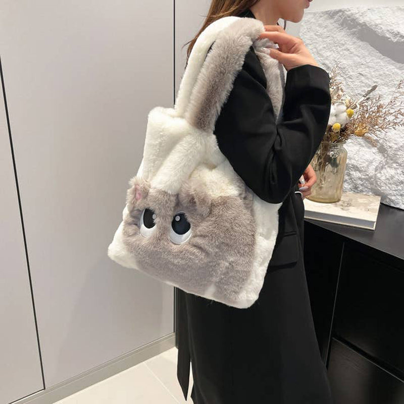 Sac En Peluche Chat Créatif