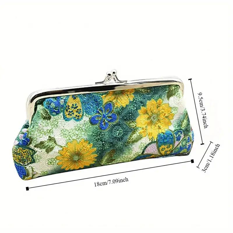 Porte-Monnaie Vintage Floral