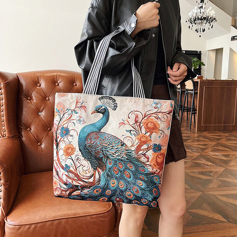 Sac En Toile Décontracté Vintage