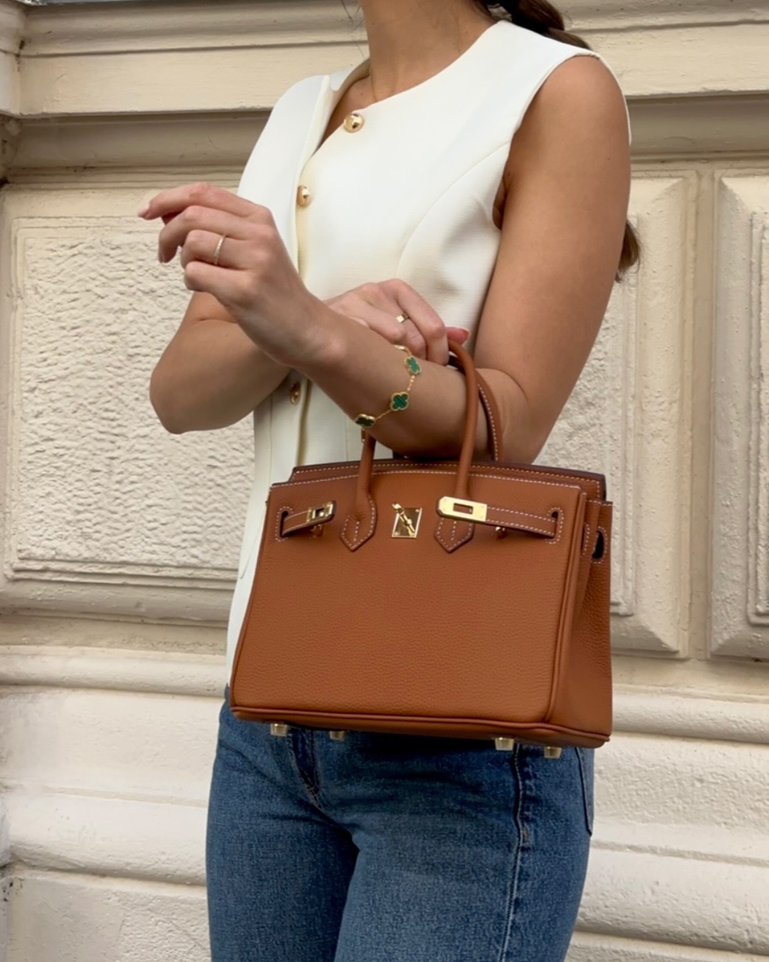 Gabrielle™ | Sac à Main en Cuir Premium