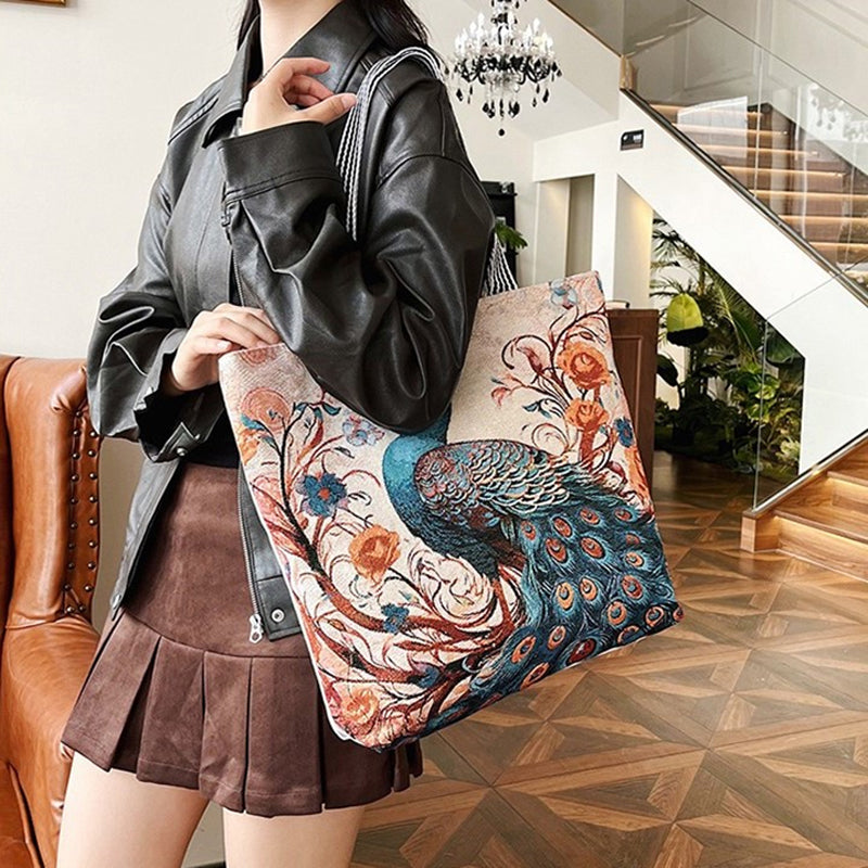 Sac En Toile Décontracté Vintage