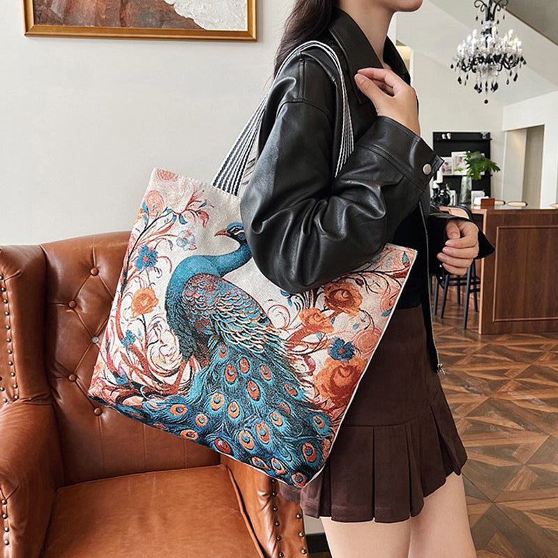 Sac En Toile Décontracté Vintage