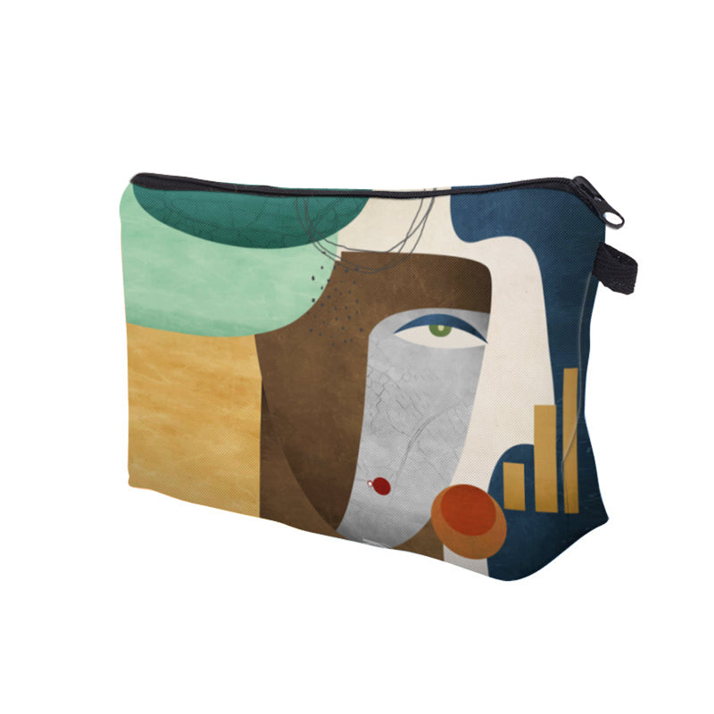 Porte-Monnaie Abstrait Vintage