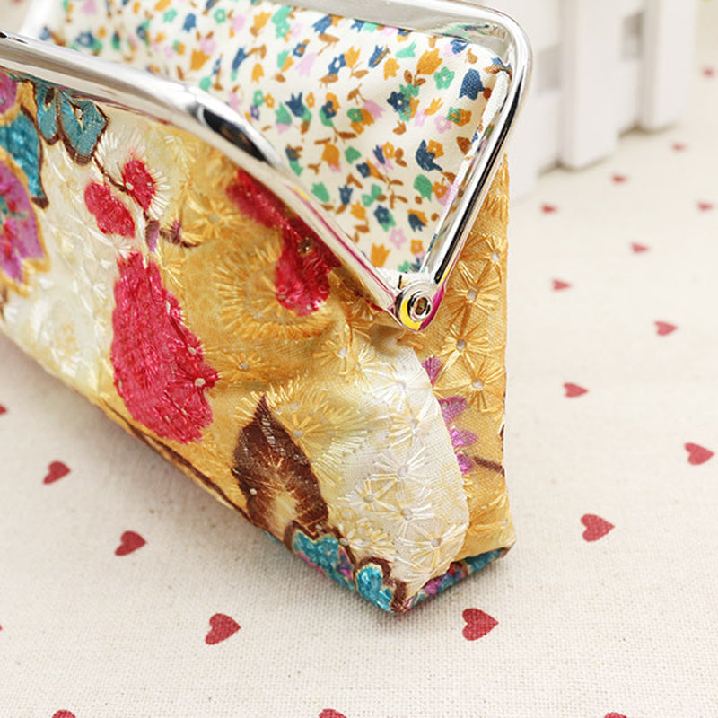 Porte-Monnaie Vintage Floral
