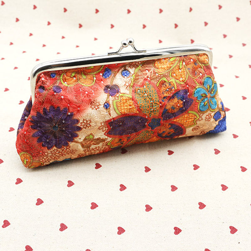 Porte-Monnaie Vintage Floral
