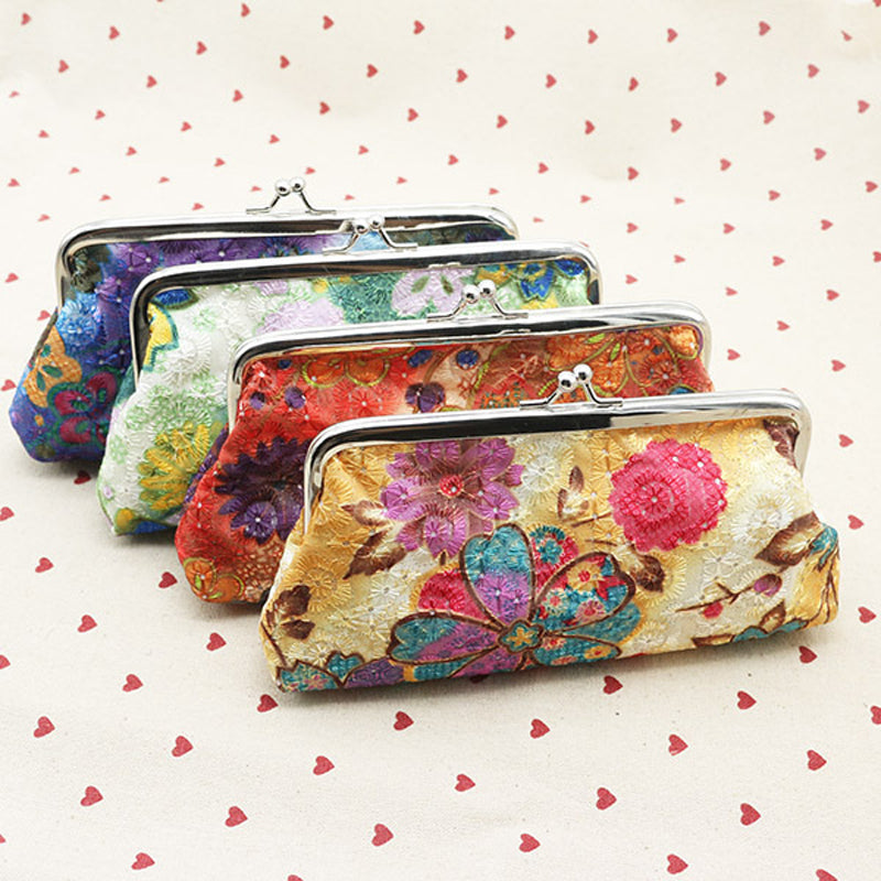 Porte-Monnaie Vintage Floral