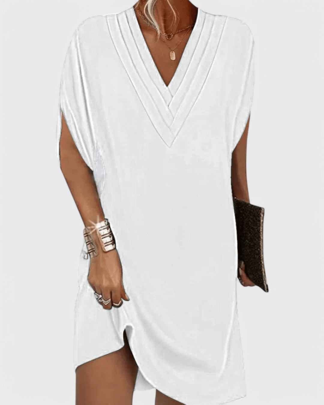 Malina | Elegancka sukienka o pochlebnym kroju