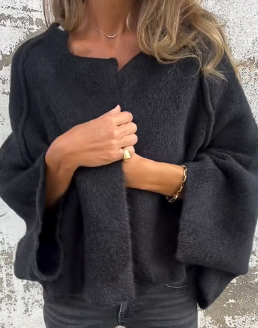 Hazel – Cocoon en tricot de luxe