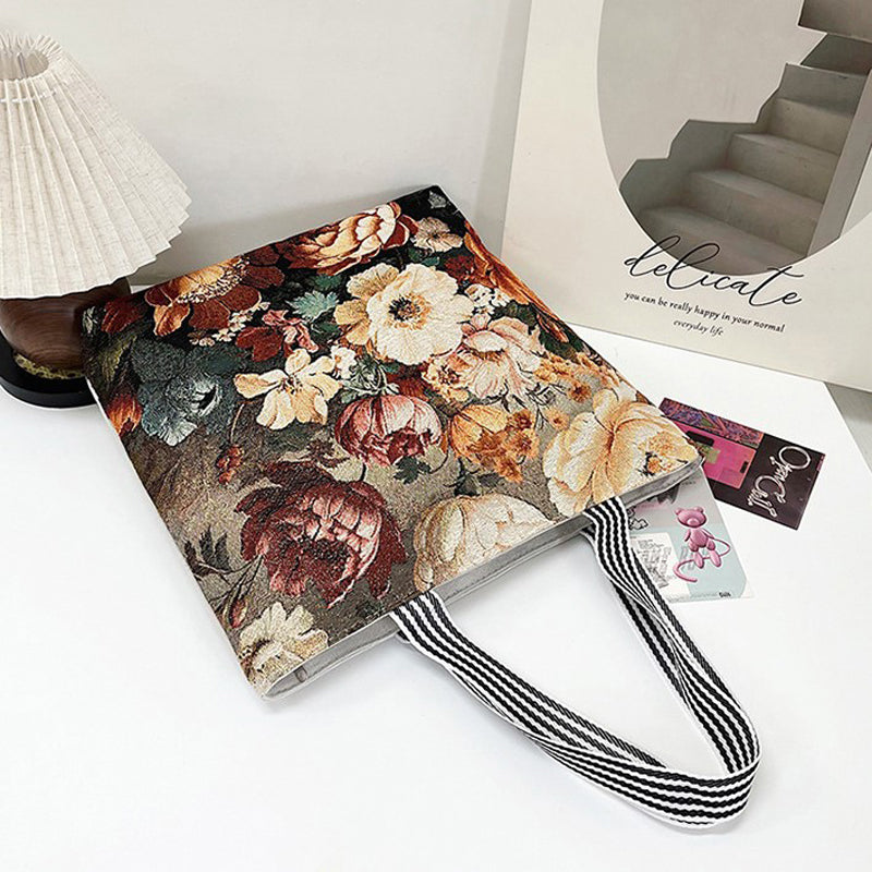 Sac En Toile Décontracté Vintage