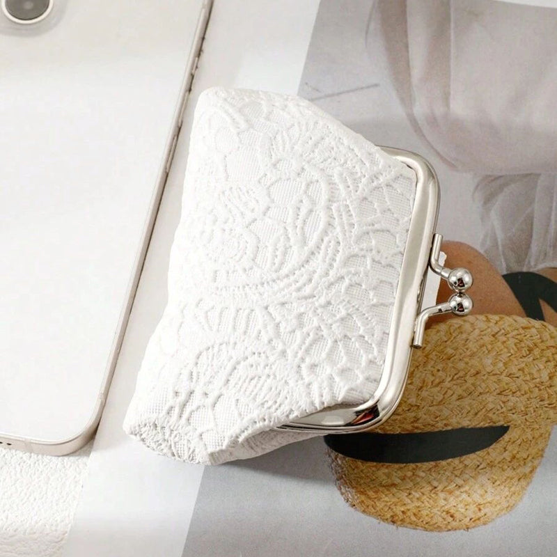 Porte-Monnaie En Dentelle Vintage