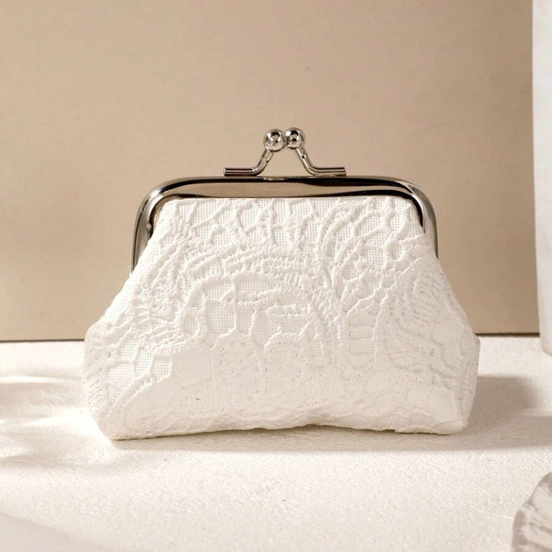 Porte-Monnaie En Dentelle Vintage