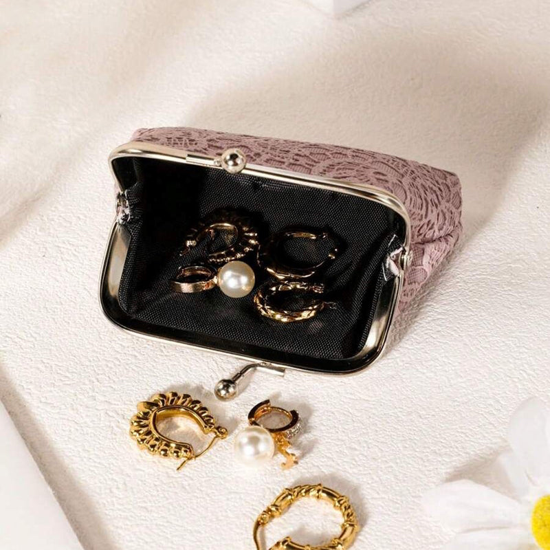 Porte-Monnaie En Dentelle Vintage