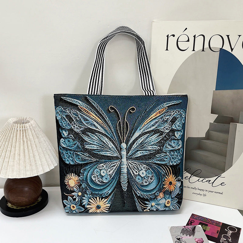 Sac En Toile Décontracté Vintage