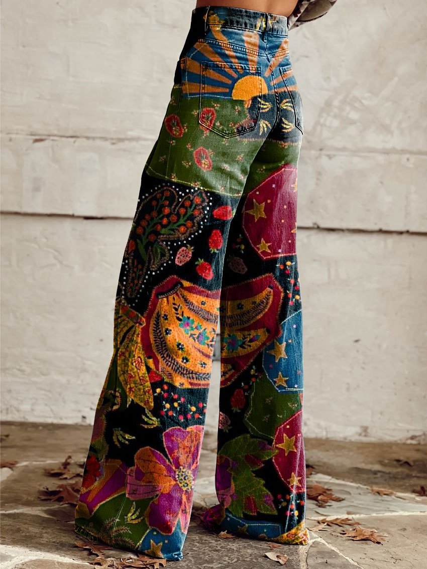 Patrycja | Spodnie Boho Vintage