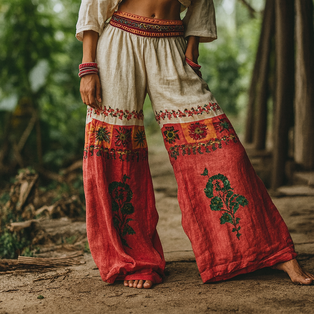Safiya | Boho Spodnie