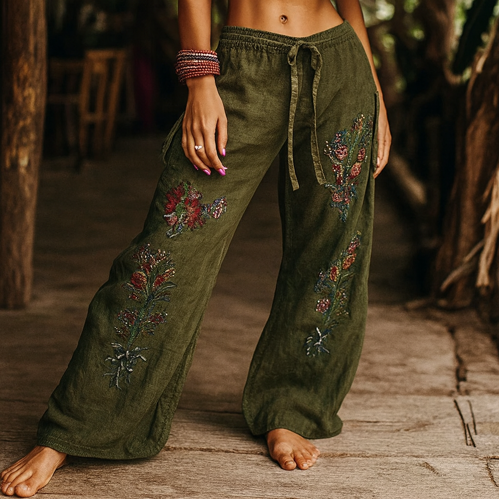 Safiya | Boho Spodnie