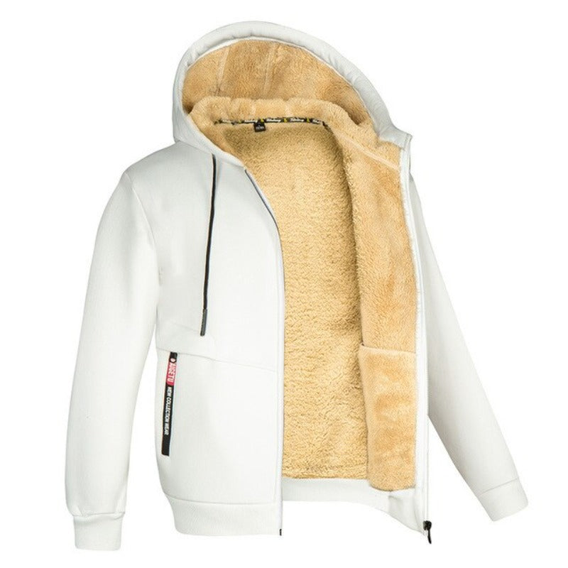 Nicolas™ - Veste Matelassée Doublée de Fourrure