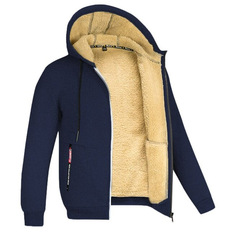 Nicolas™ - Veste Matelassée Doublée de Fourrure