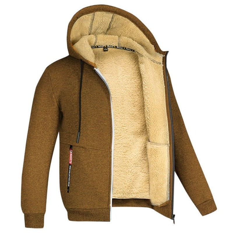Nicolas™ - Veste Matelassée Doublée de Fourrure