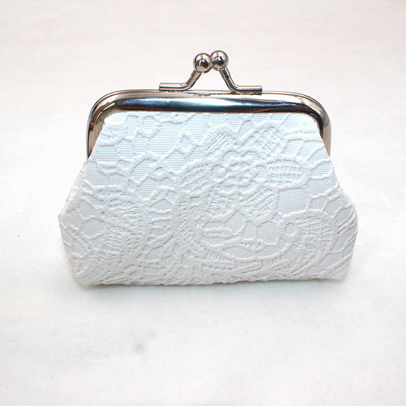 Porte-Monnaie En Dentelle Vintage