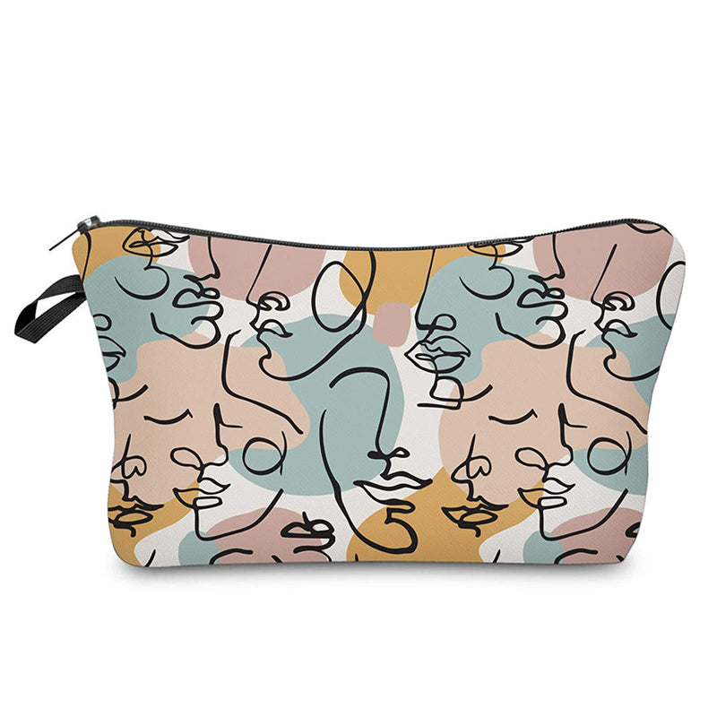 Porte-Monnaie Abstrait Vintage