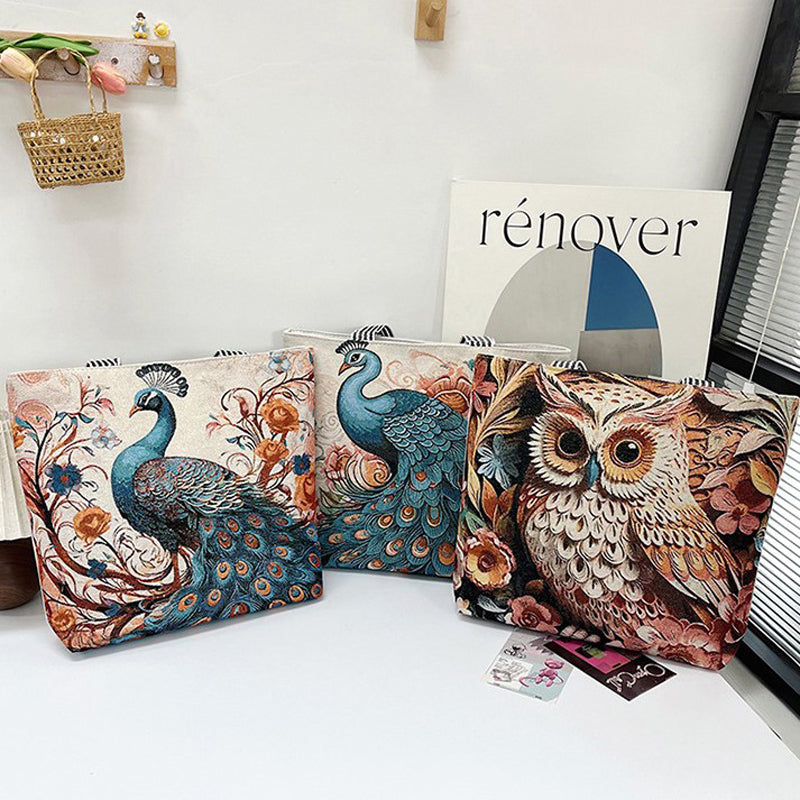 Sac En Toile Décontracté Vintage