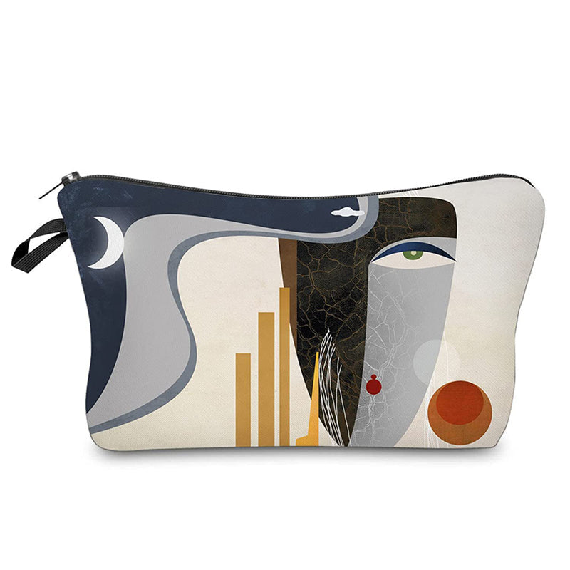 Porte-Monnaie Abstrait Vintage