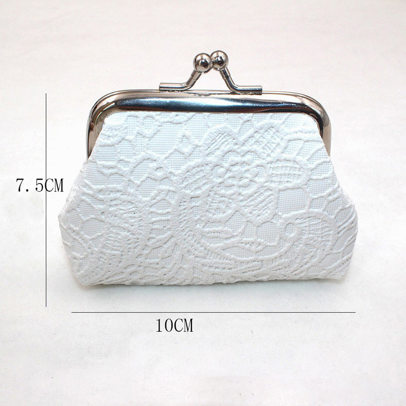 Porte-Monnaie En Dentelle Vintage