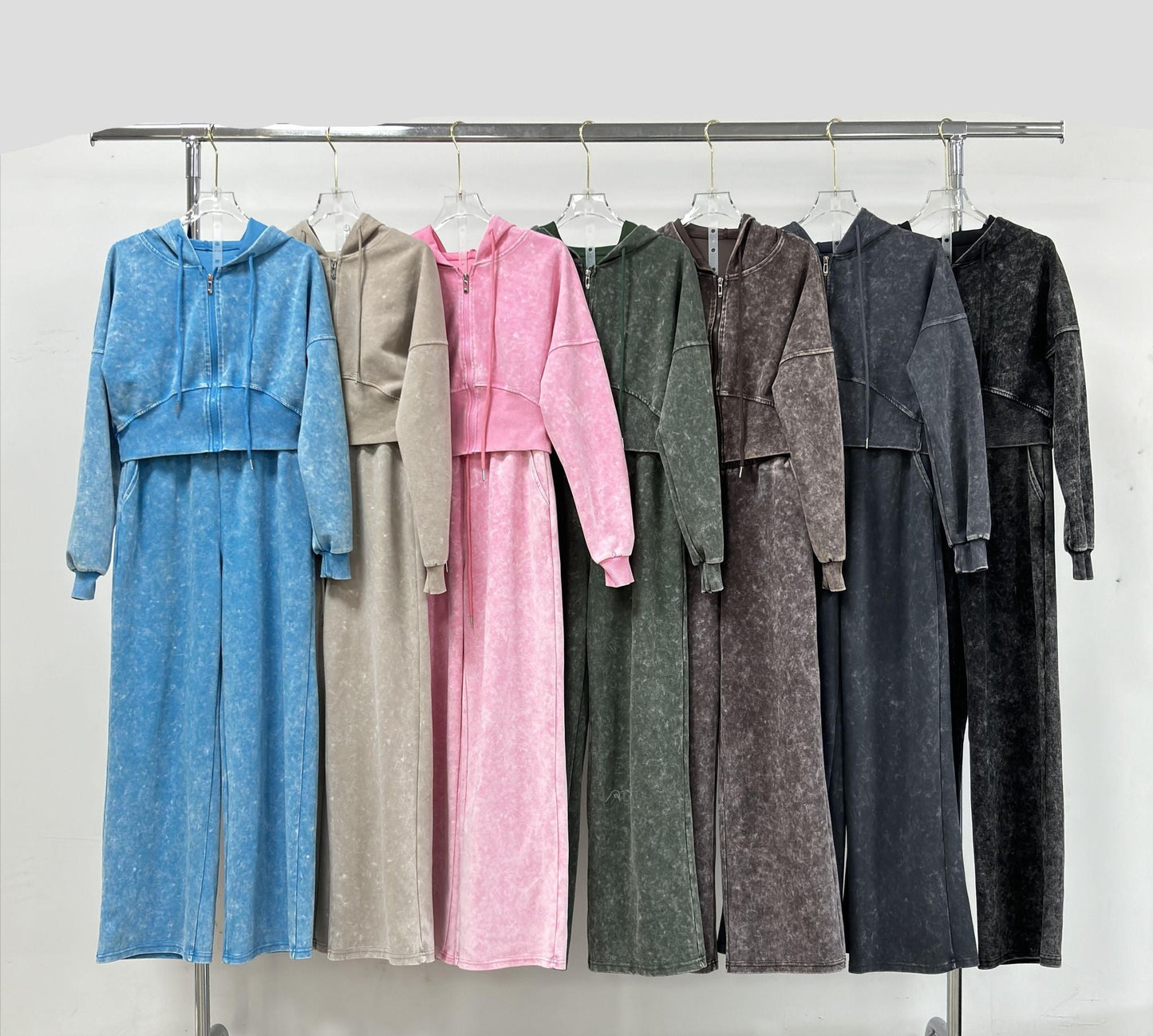 Zara | Elegancki komplet Speed Top i spodnie