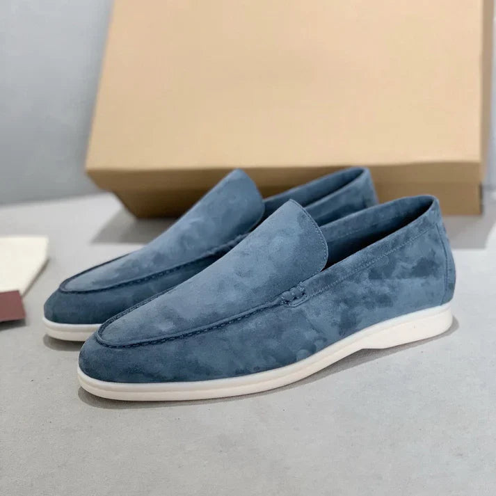 Mocassins de luxe en daim