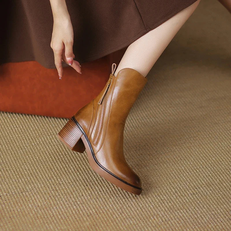 Grazia™ – Bottines en Cuir