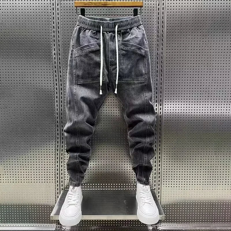 Oskar | Spodnie jogger w stylu denim
