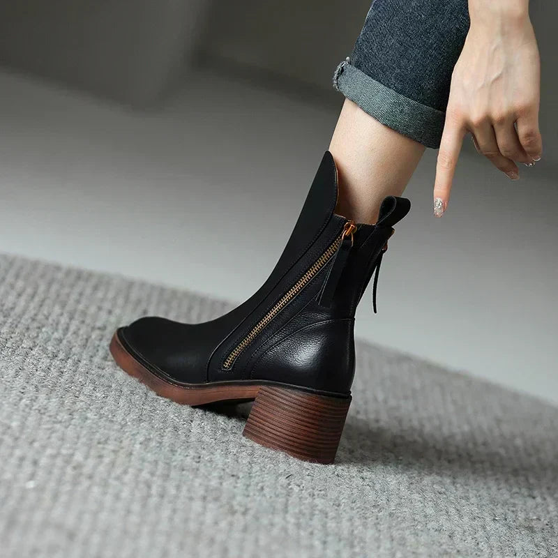 Grazia™ – Bottines en Cuir