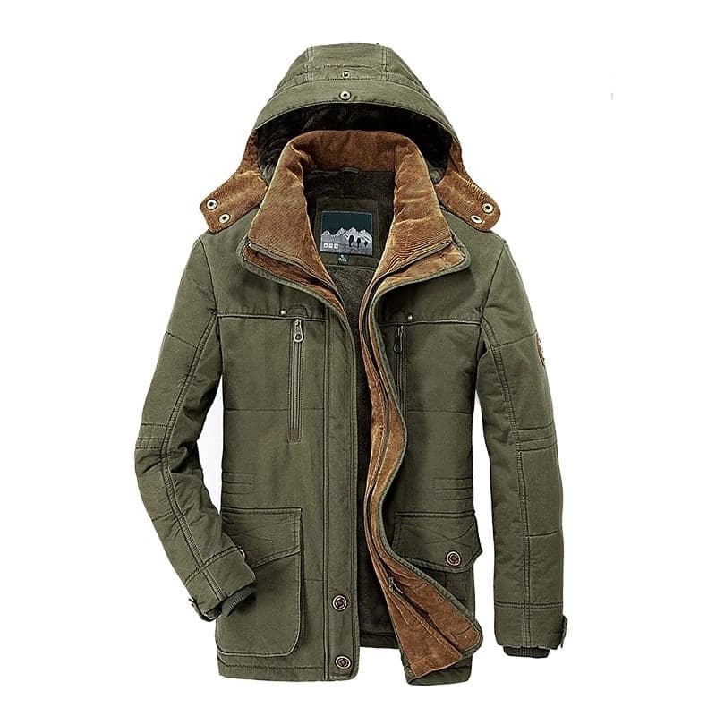 MAXIMILIAN - VESTE D'HIVER DOUBLÉE EN POLAIRE