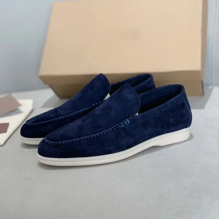Mocassins de luxe en daim