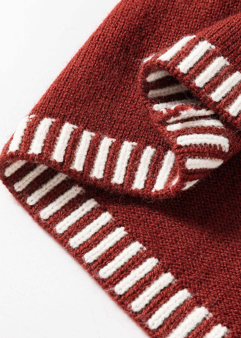 Marisa | Pull chic à contrastes
