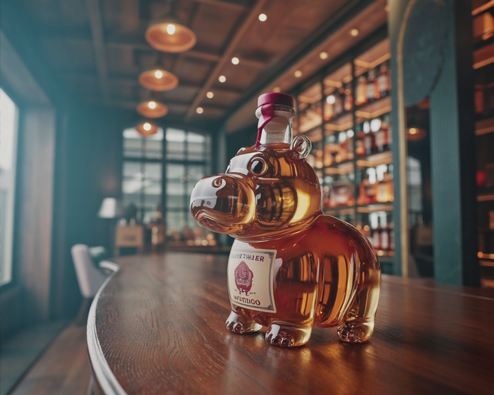 Butelki whisky | Edycja Hipopotam