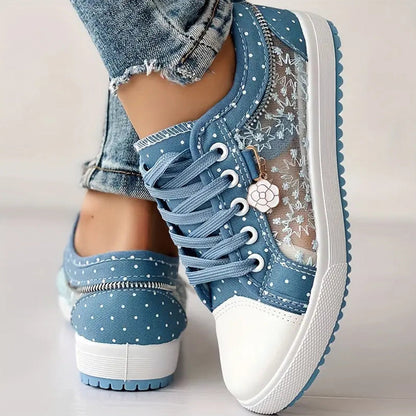 Luna™ Baskets Stylées à Lacets