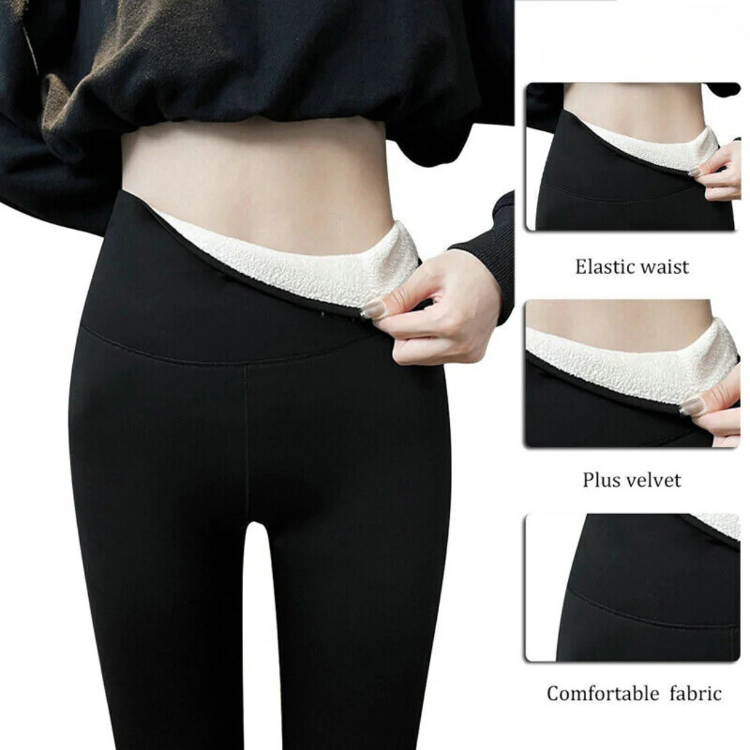 Kalista | Zimowe legginsy z polarową podszewką