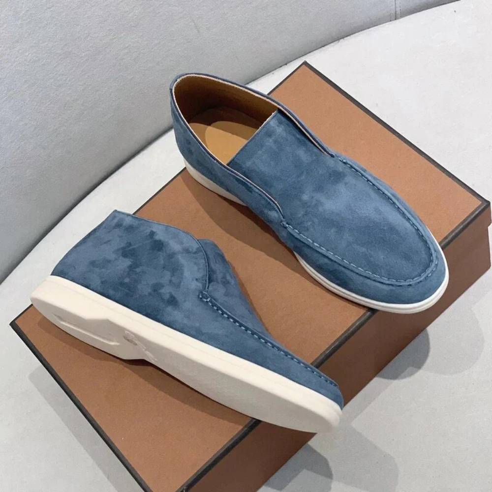 Mocassins décontractés en daim