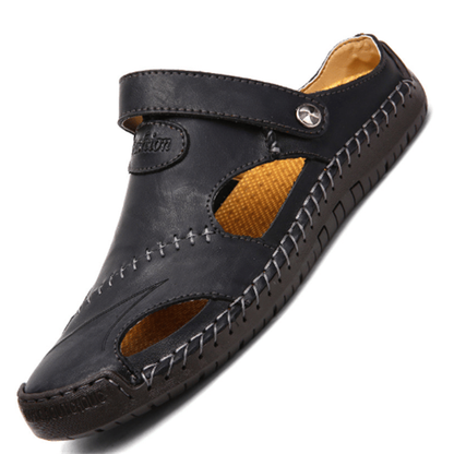 Chris™ | Sandales Orthopédiques en Cuir pour Homme