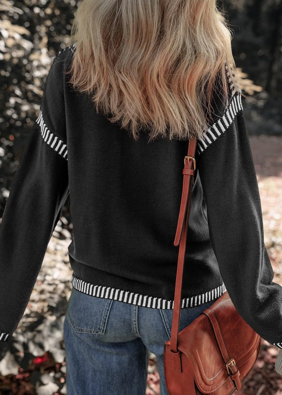Marisa | Pull chic à contrastes