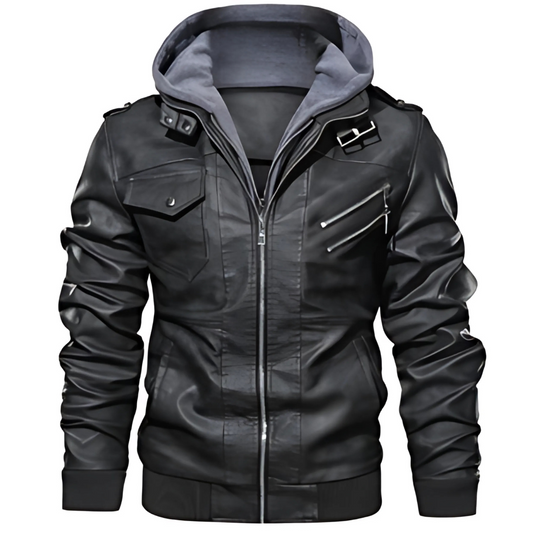 Albert™ - Veste en Cuir d'Hiver