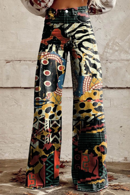 Żaneta | Spodnie Boho Vintage