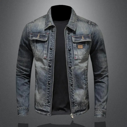 André | Veste en Jean Classique pour Homme