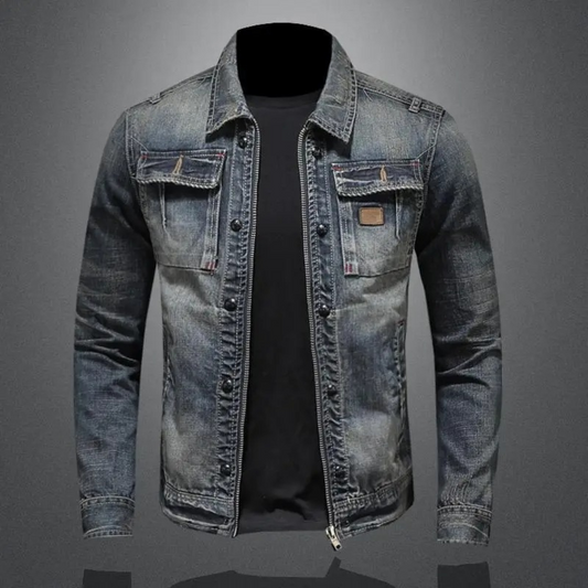 André | Veste en Jean Classique pour Homme