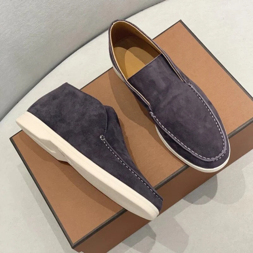 Mocassins décontractés en daim