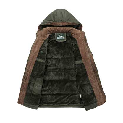 MAXIMILIAN - VESTE D'HIVER DOUBLÉE EN POLAIRE