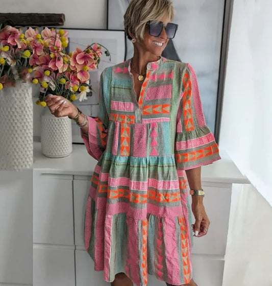 Olimpia | Zwiewna sukienka wiosnę