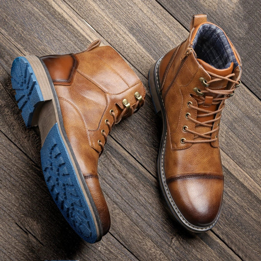 Aaron | Bottes en cuir pour homme